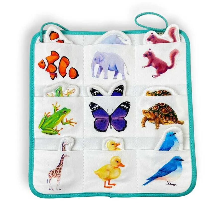 Lovevery Quilted Critter Pockets