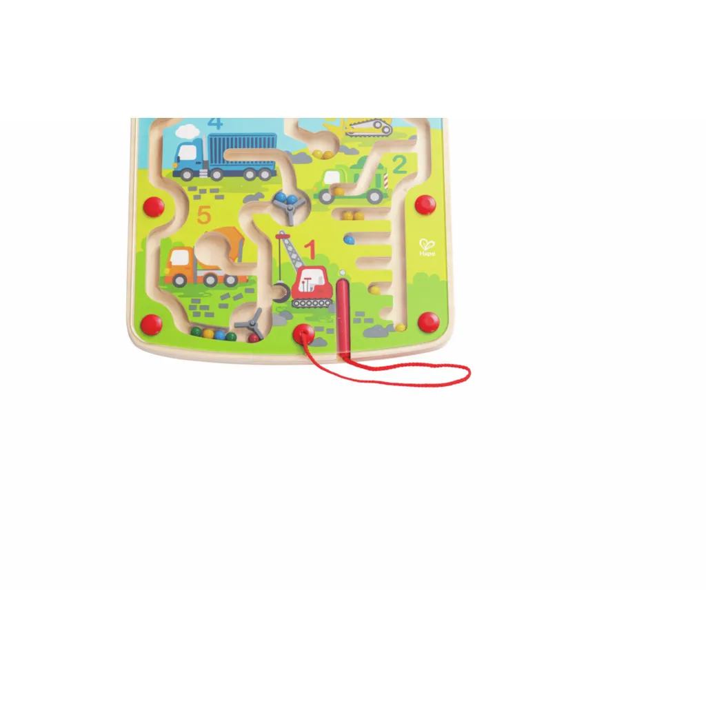 Hape Construction & Number Magnet Maze