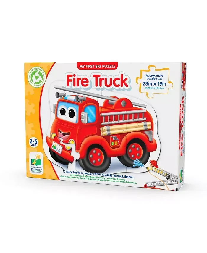 The Learning Journey My First Big Puzzle Fire Truck 