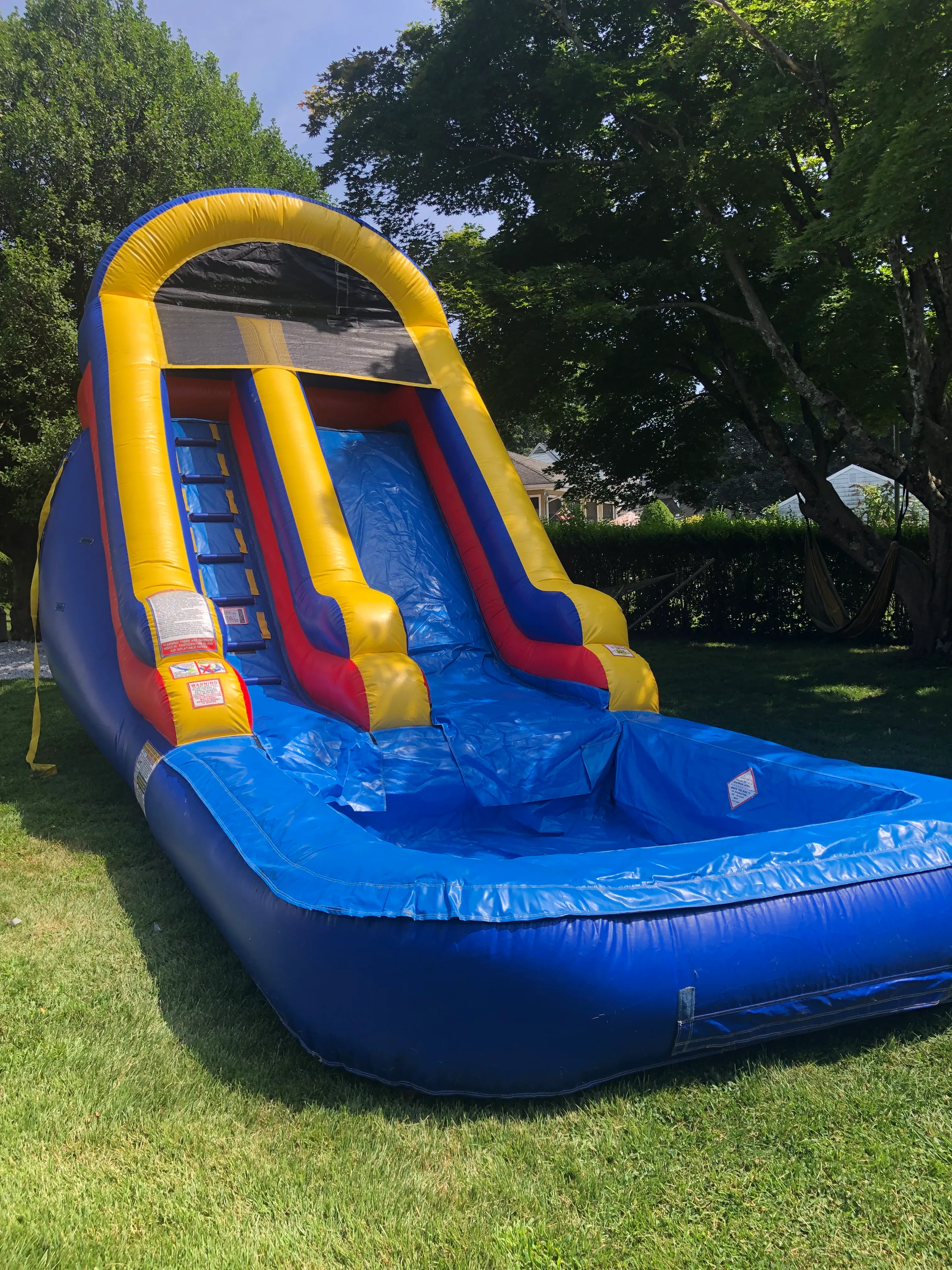15ft waterslide 10wx23Lx15H