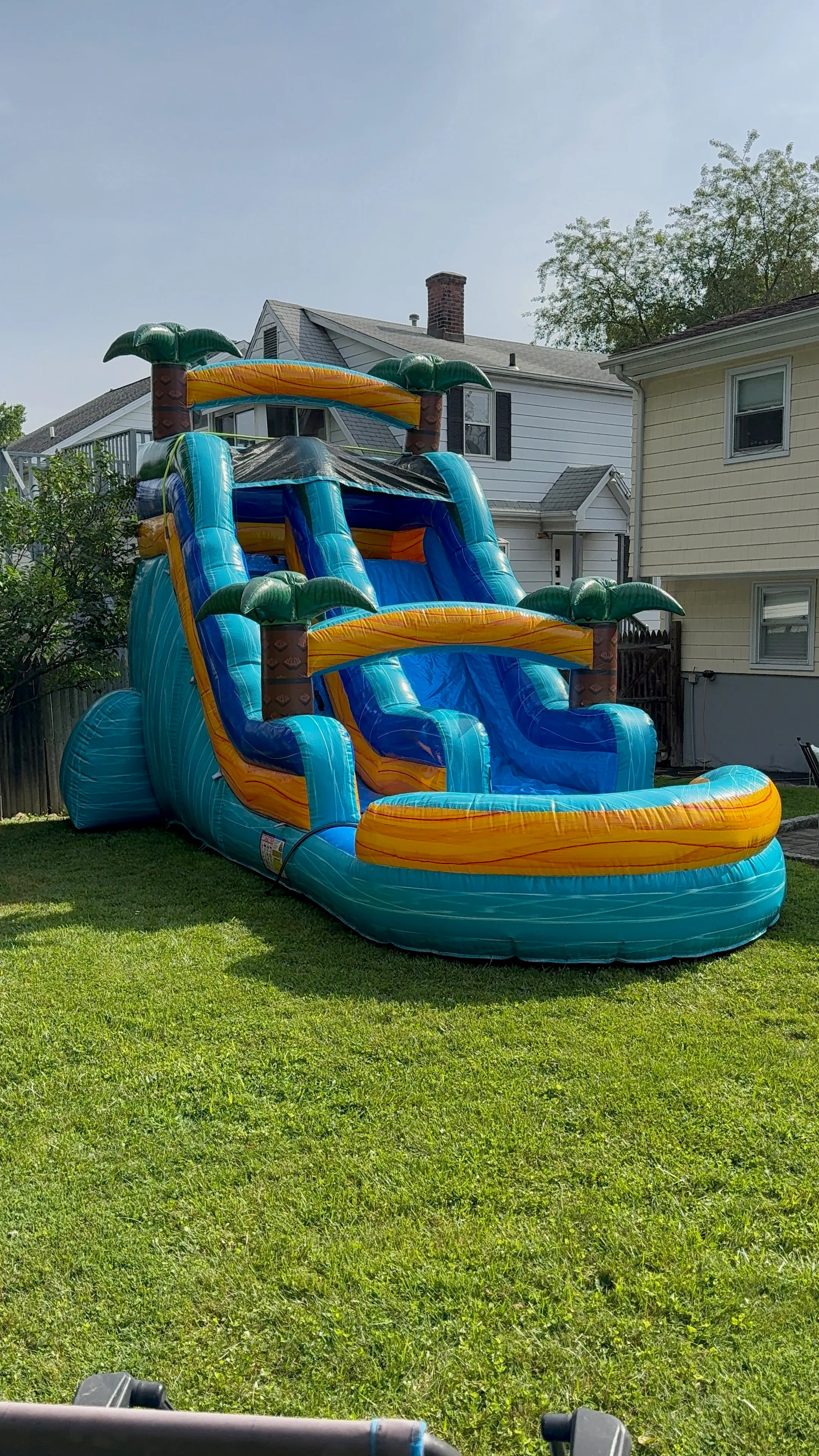 16FT tropical waterslide 