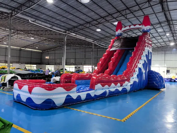 18ft waterslide bomb pop 
