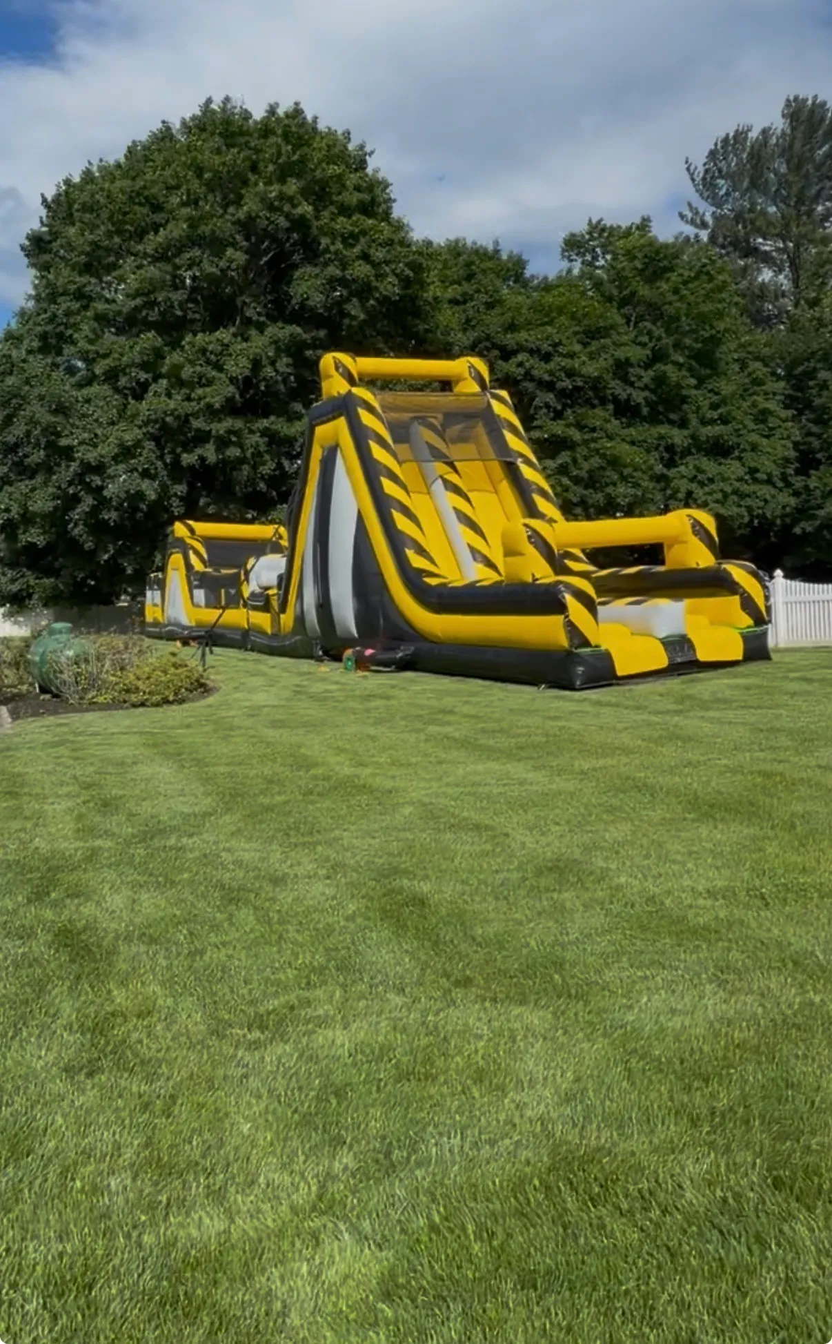 70Ft obstacle course with 19ft double lane slides