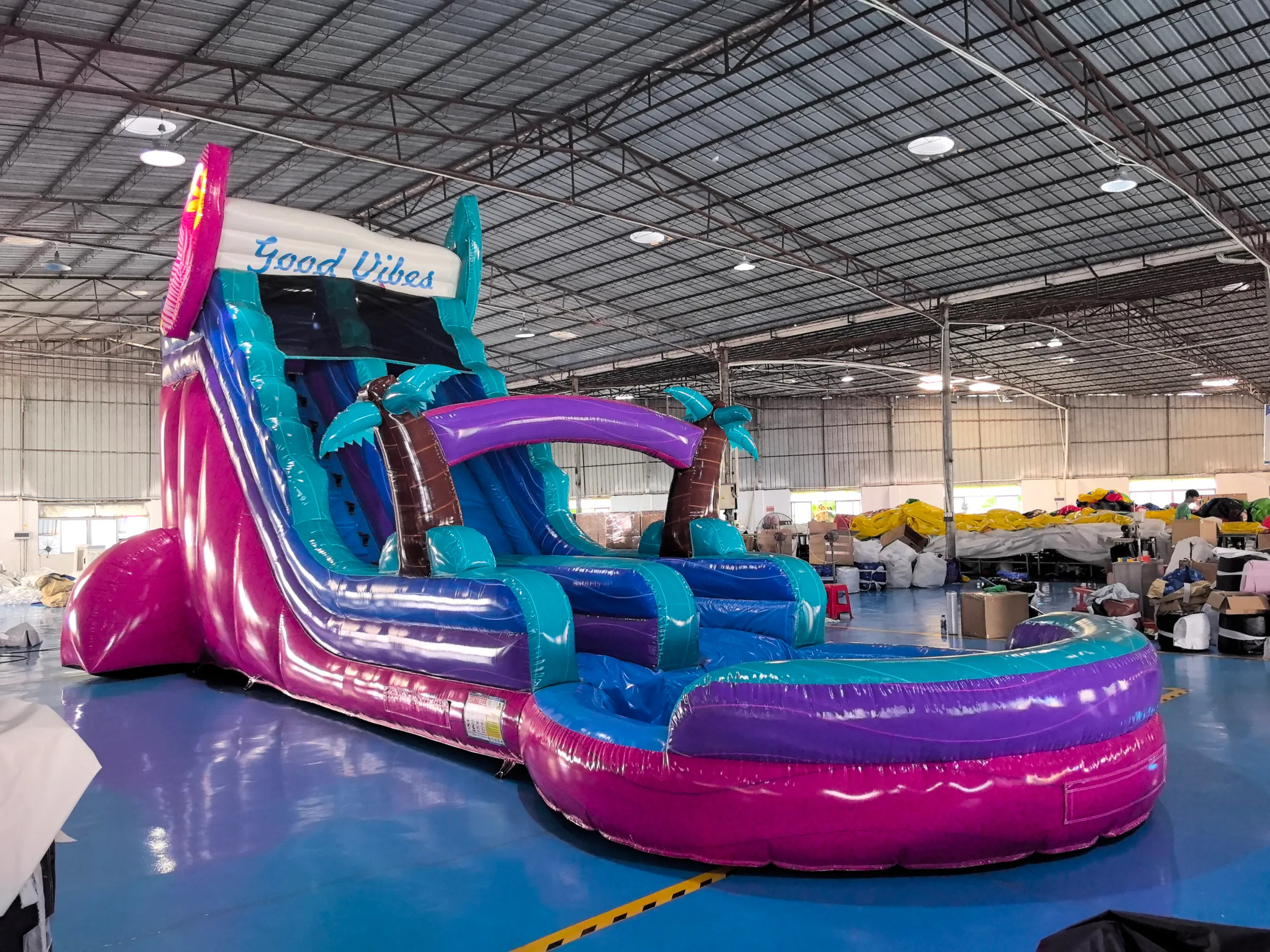 18ft waterslide good vibes 