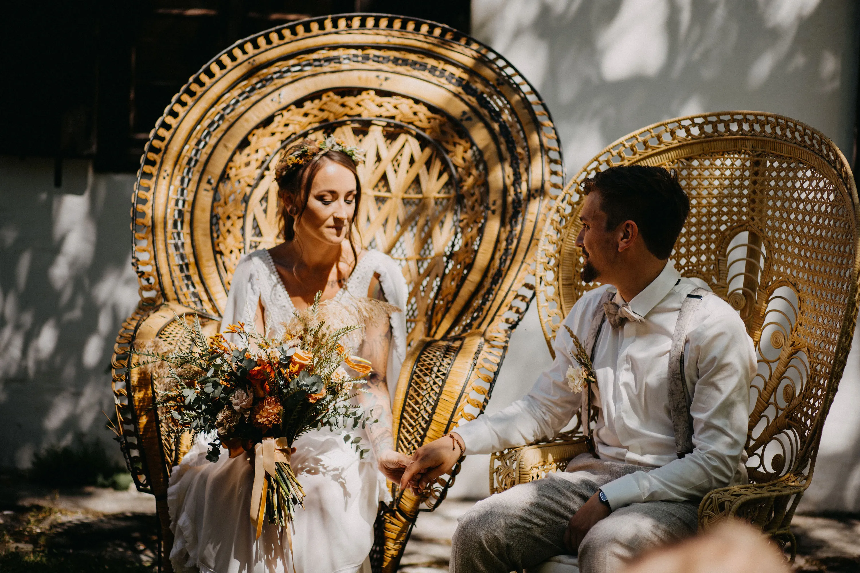 Pfauenthron Traustühle