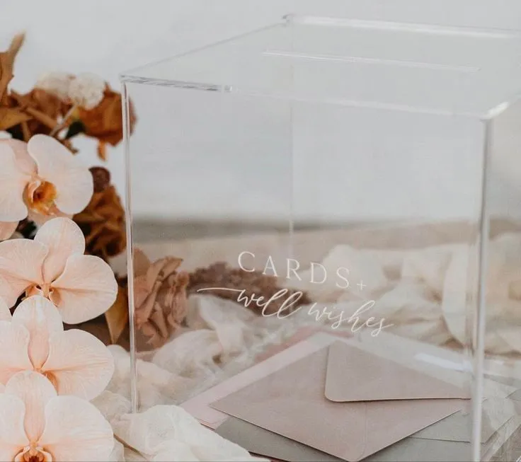 Box für Hochzeitskarten