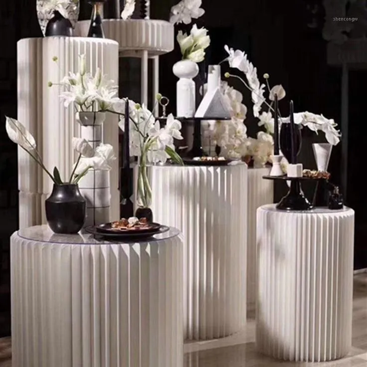 Podeste rund 2er Set