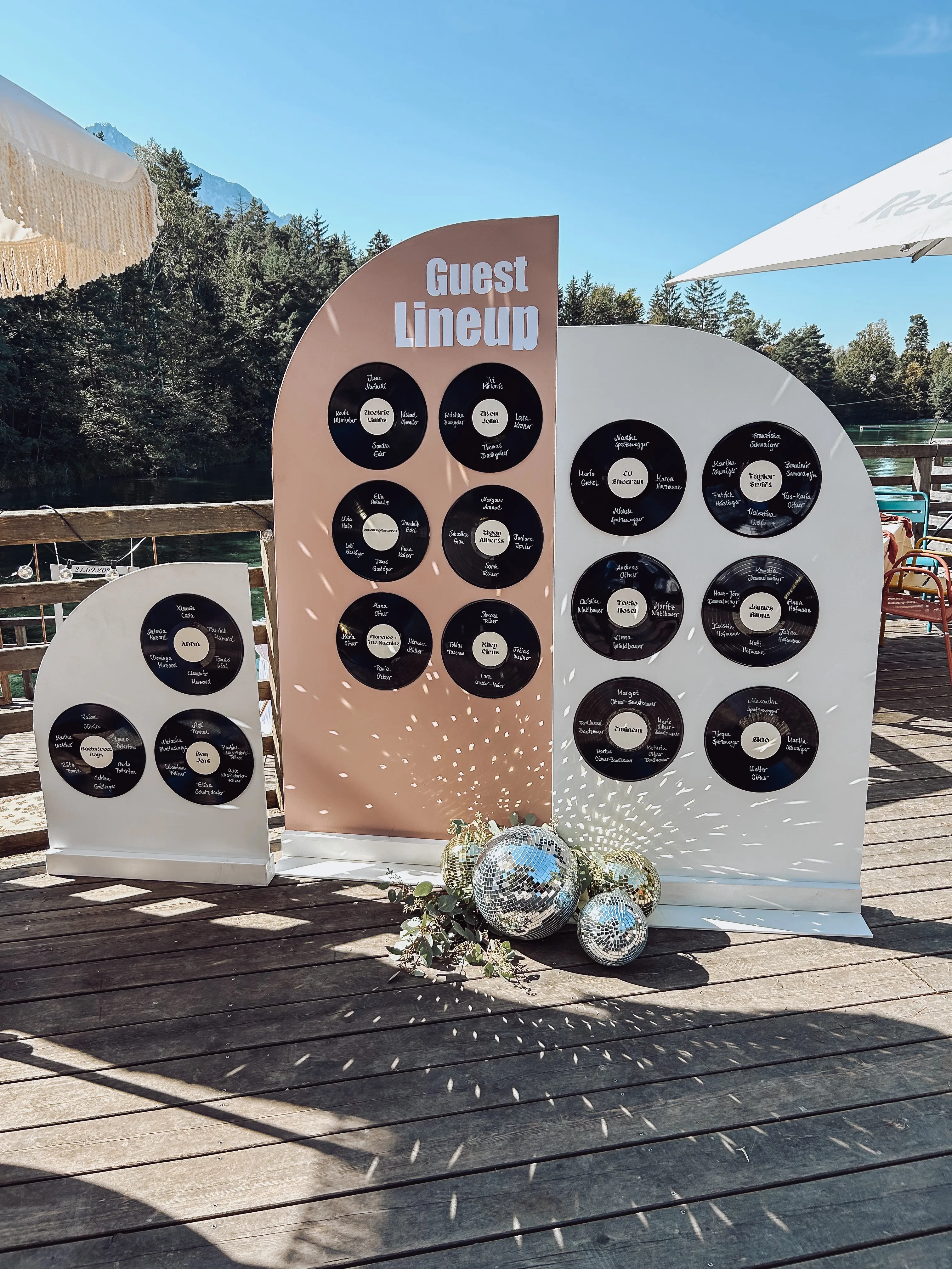 Sitzplan GUEST LINEUP