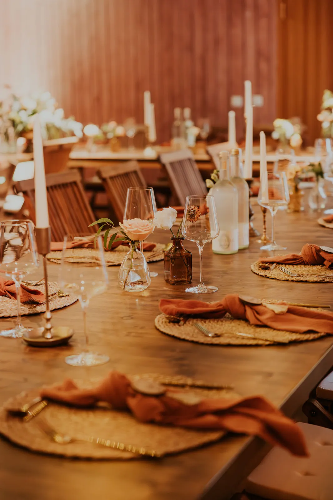 Stoffservietten terrakotta