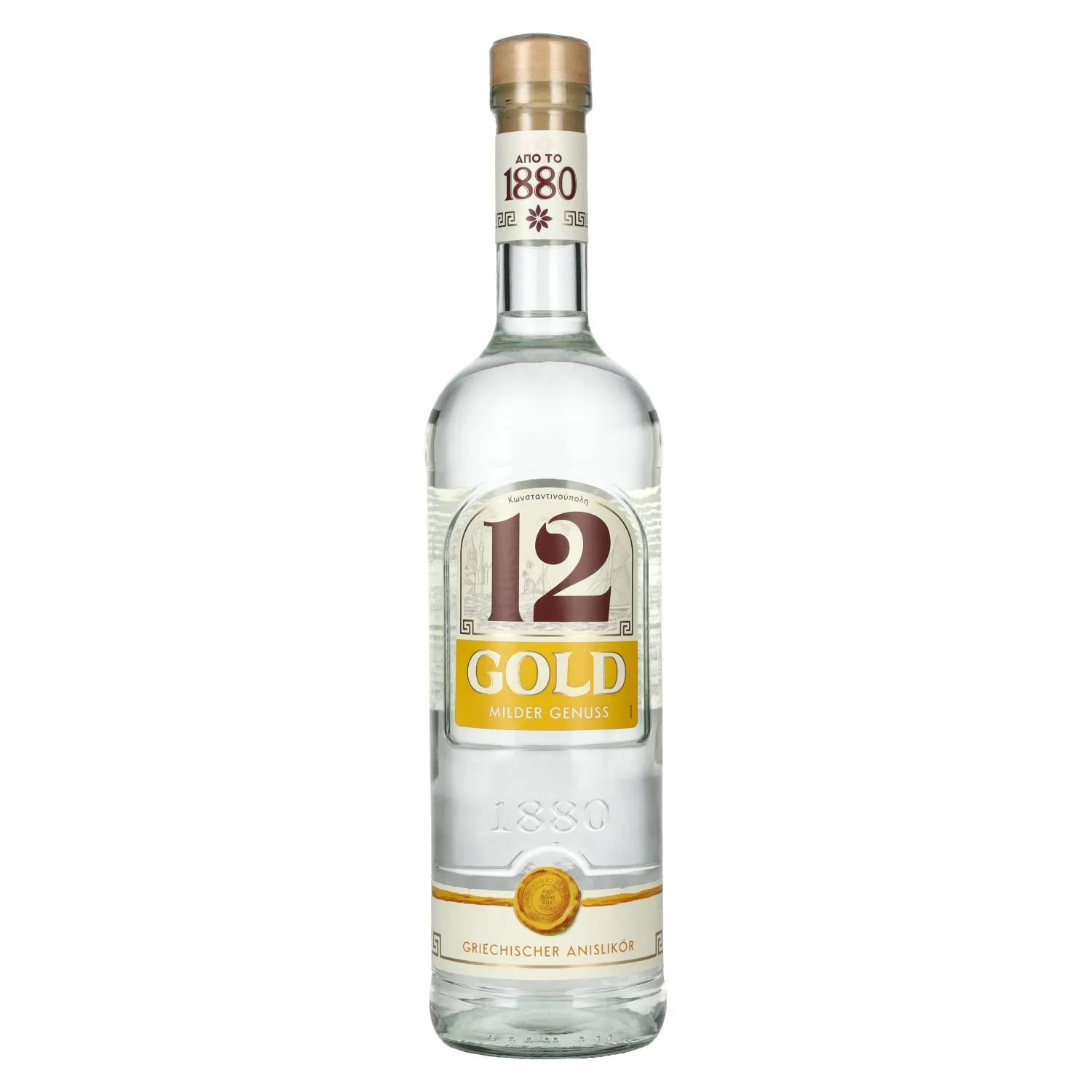 Ouzo 12 Gold – 0,70 L – 38% Vol.