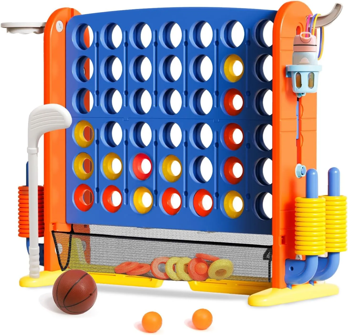 Giant 4-in-a-Row Connect Game – Blue