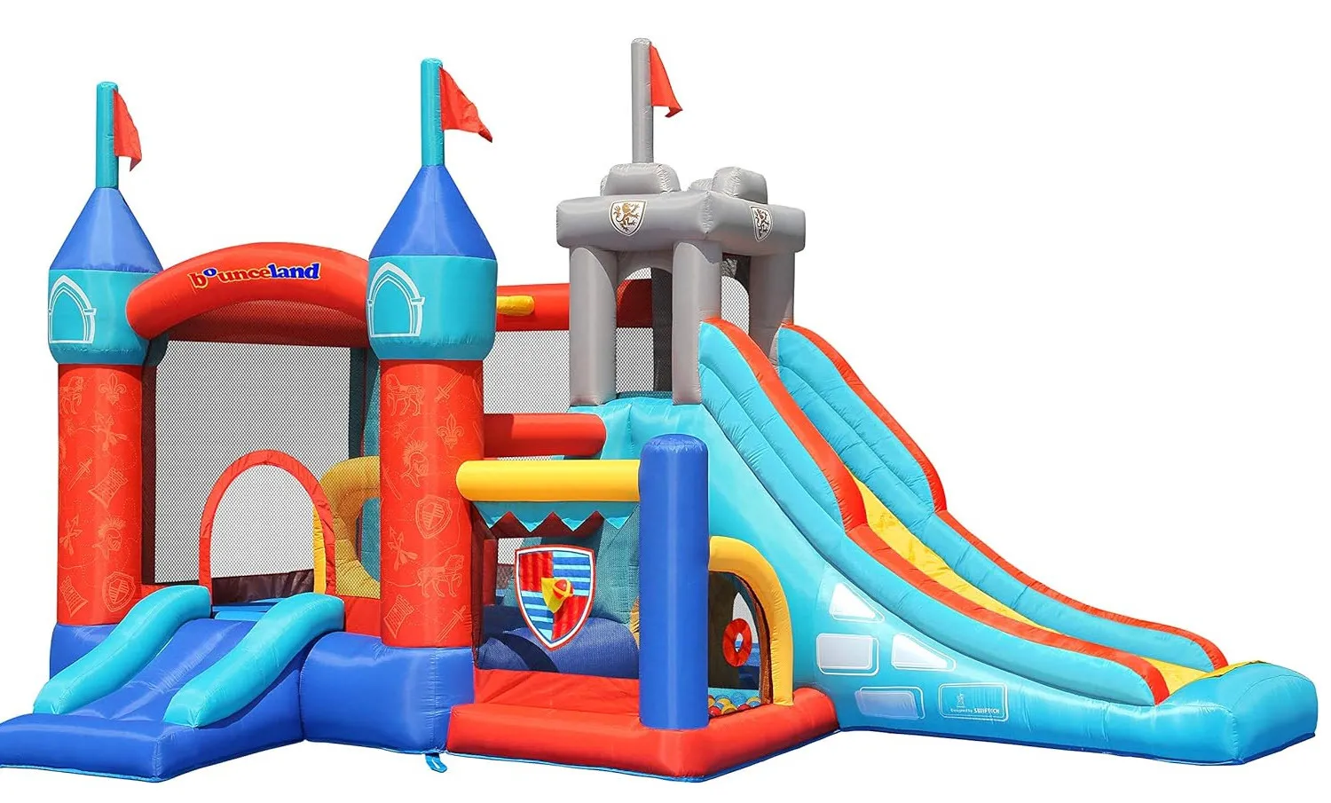 Slide and Bounce House Combo