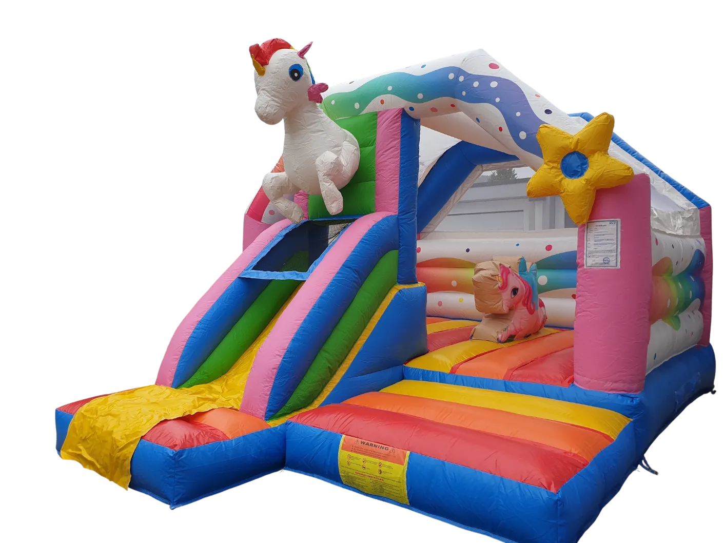 Einhorn Hüpfburg