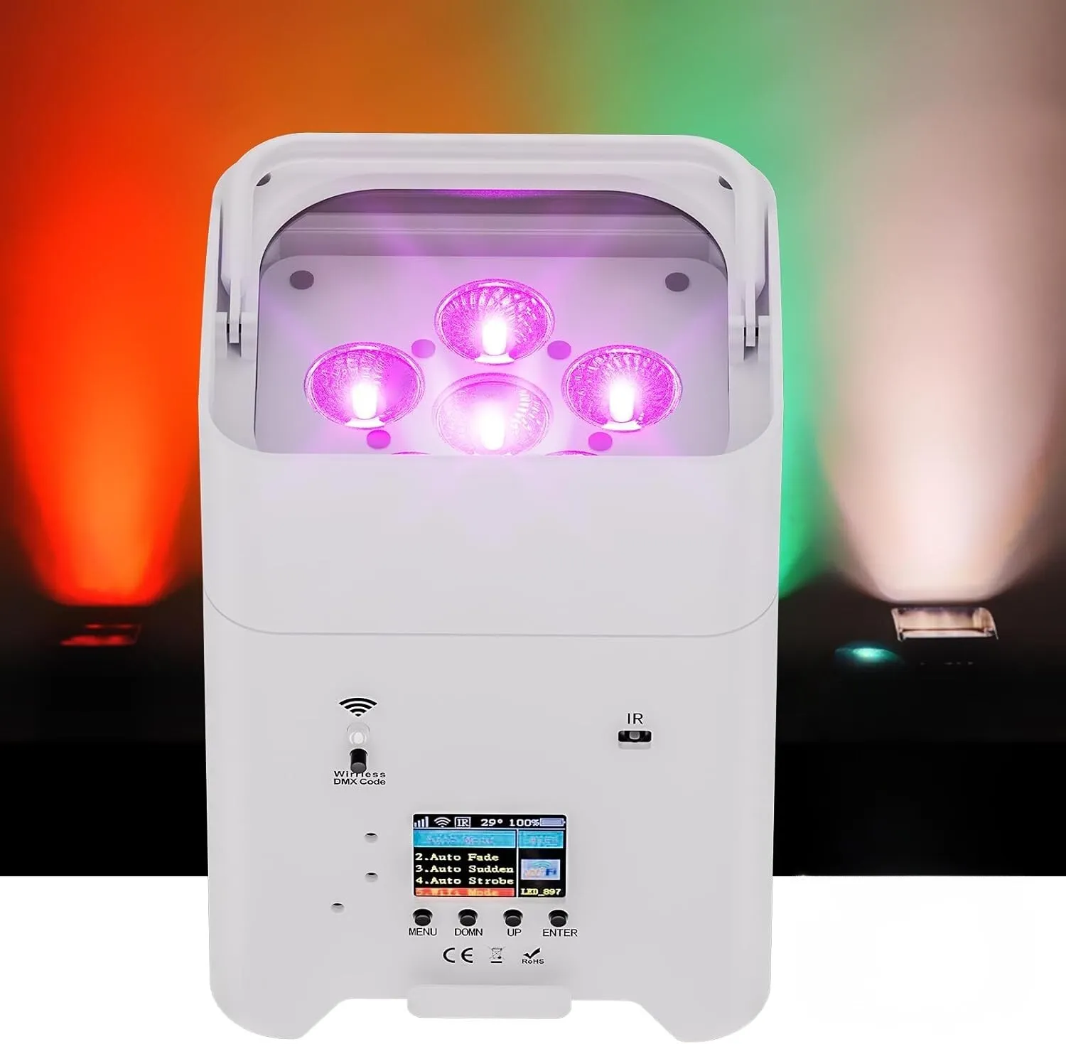 LED Party Beleuchtung mit Akku