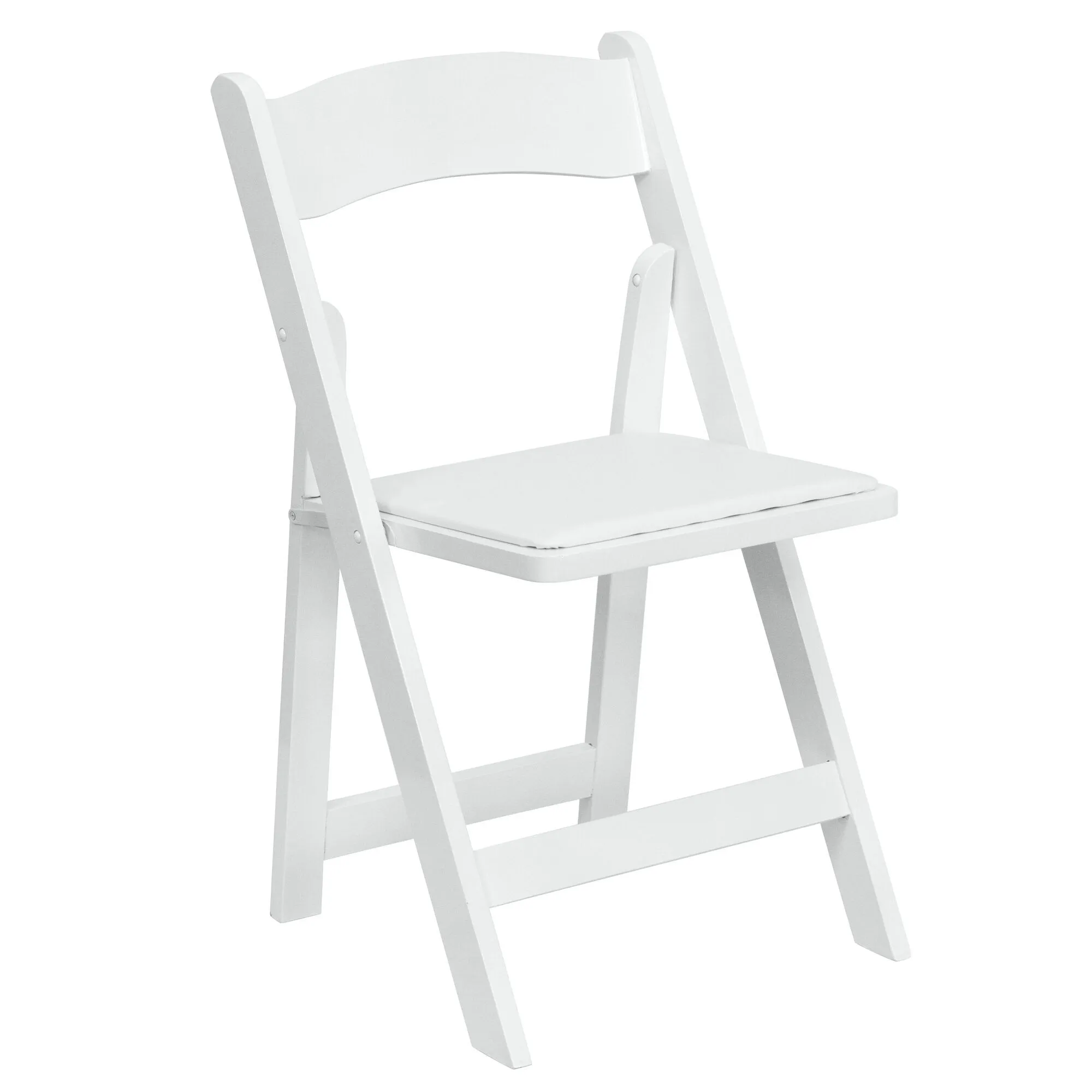 White Padded Chair