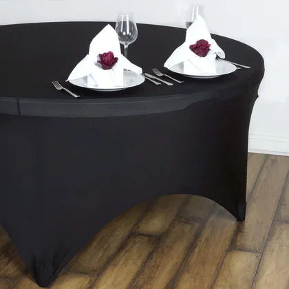 5FT Round Stretch Spandex Tablecloth