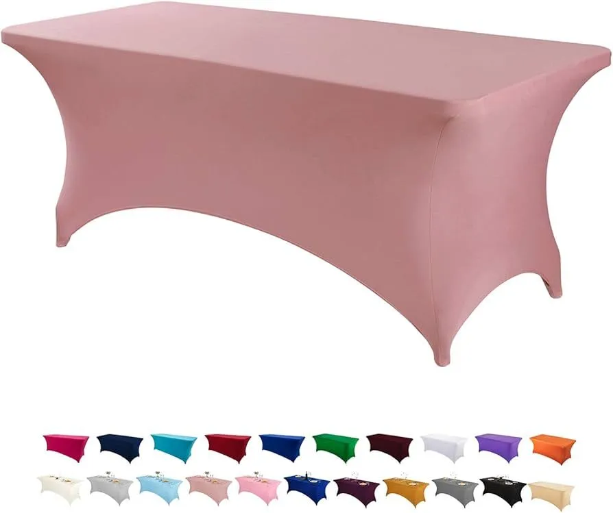 6ft Rectangular Stretch Spandex Tablecloth