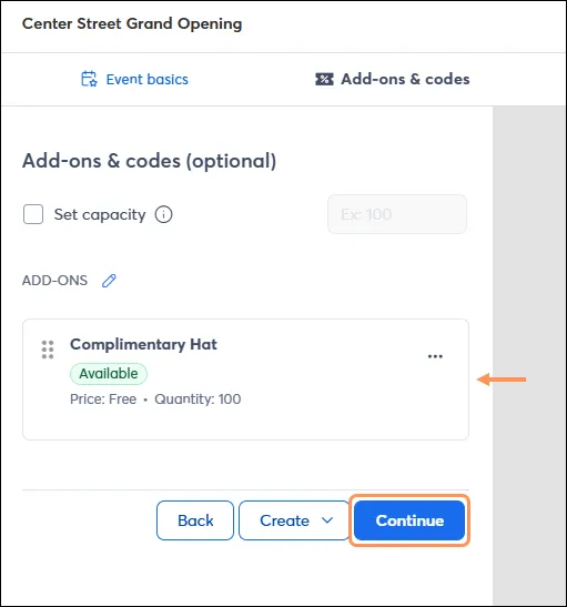 Event Essentials & Add-Ons