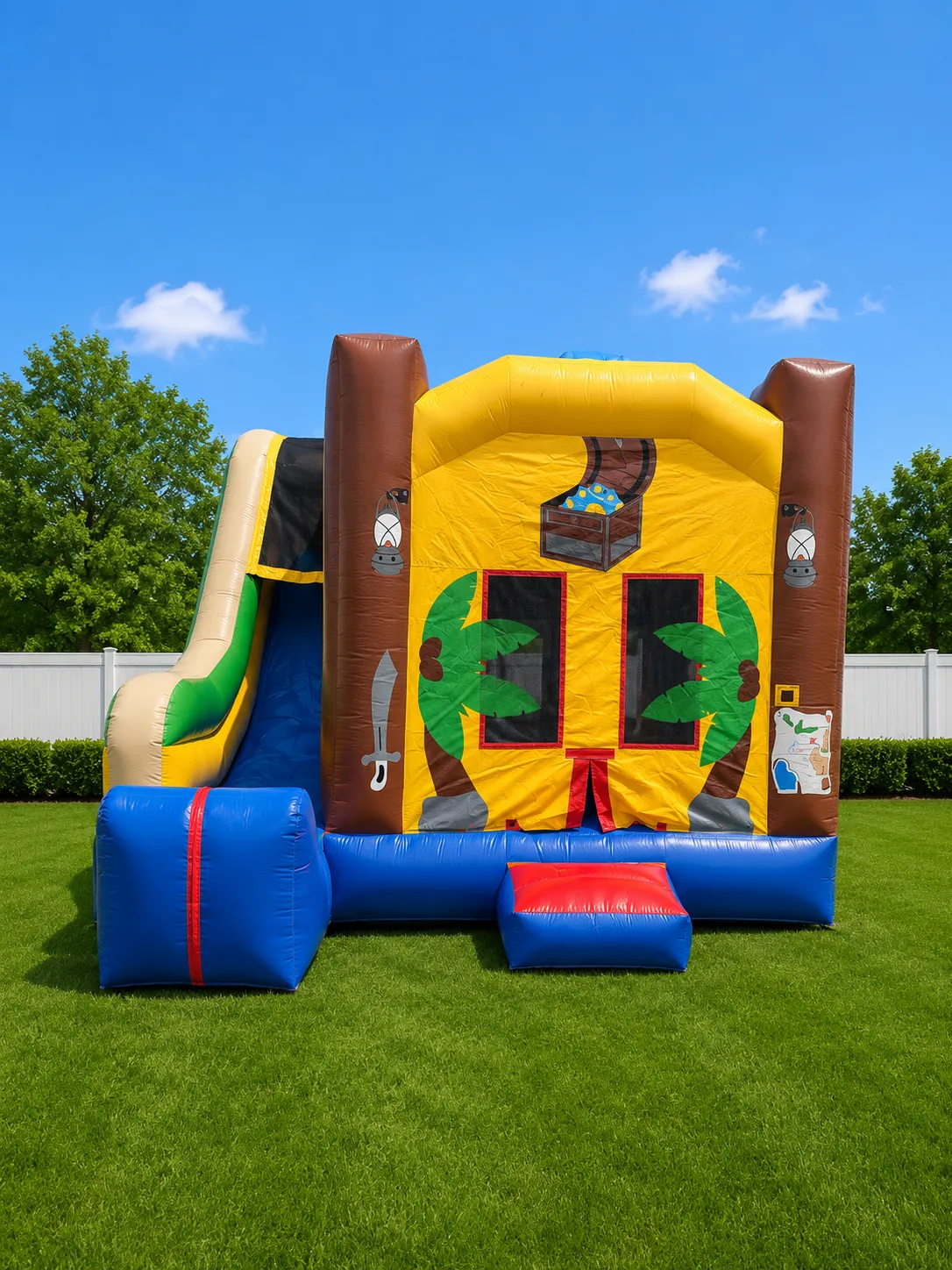 Treasure Island Combo Bounce House Rental