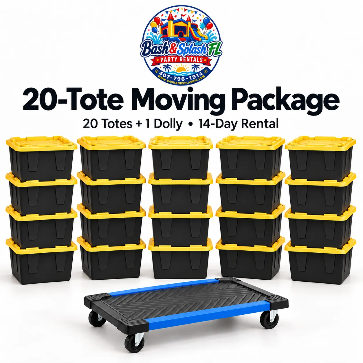 20-Tote Moving Package