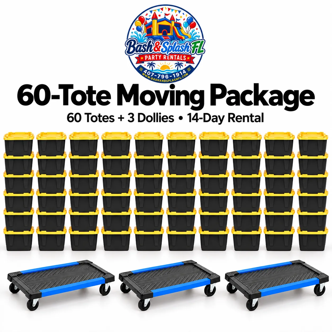 60-Tote Moving Package