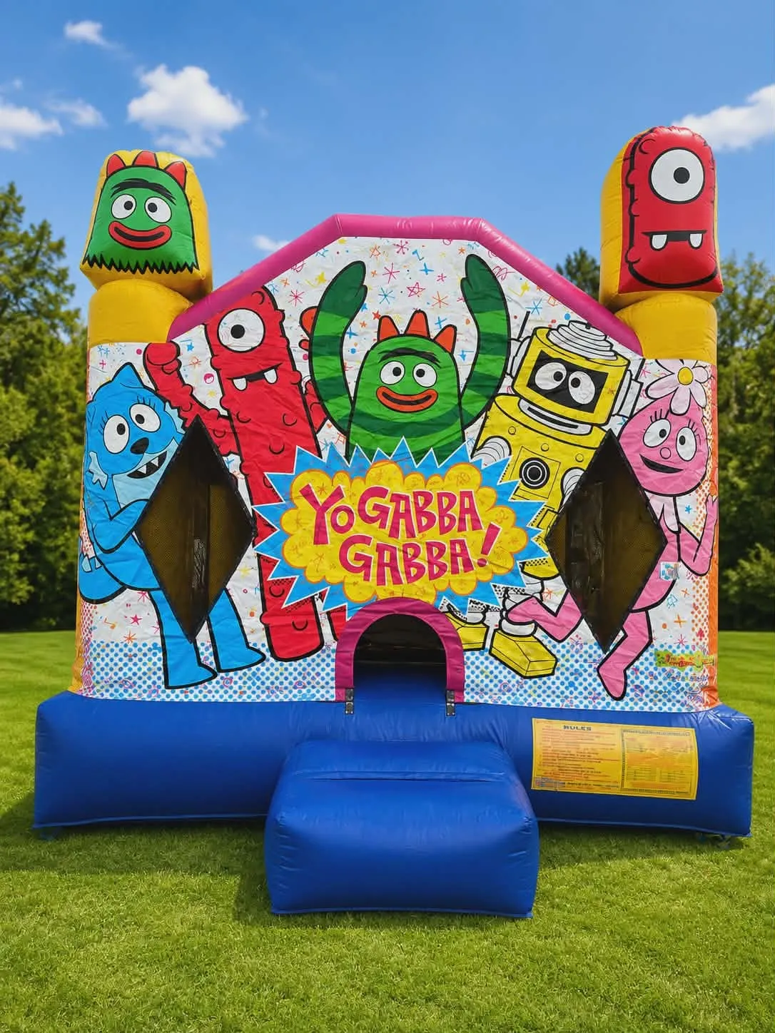 Yo Gabba Gabba! Bounce House Rental