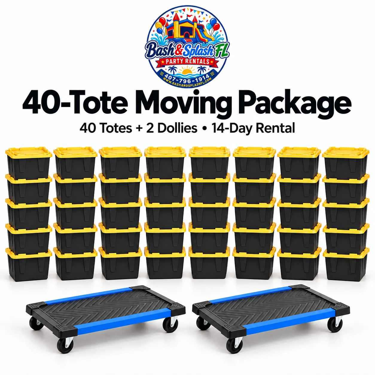 40-Tote Moving Package
