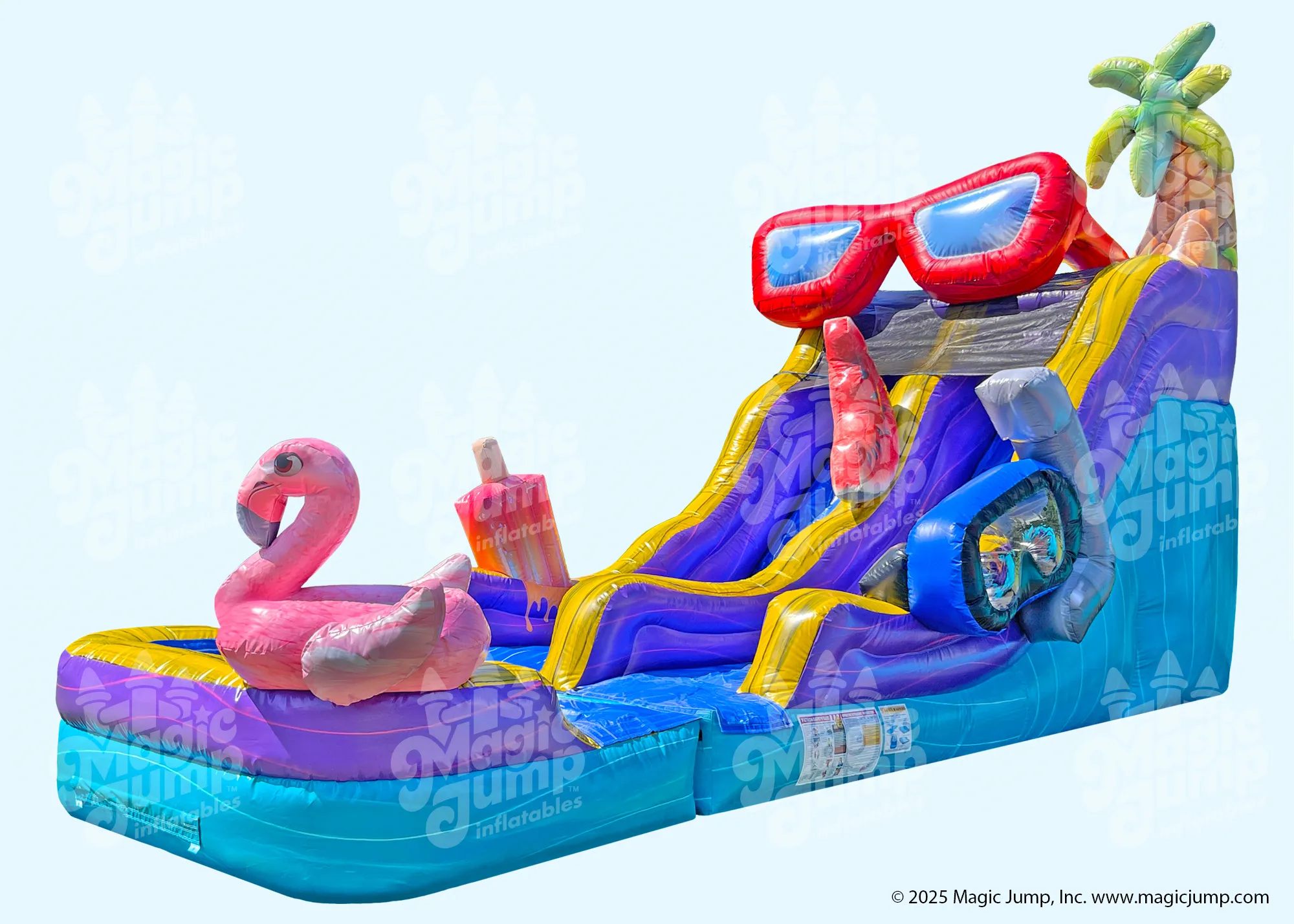 Summer Pool Party Slide