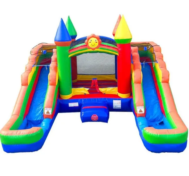 Inflatable Double Slide