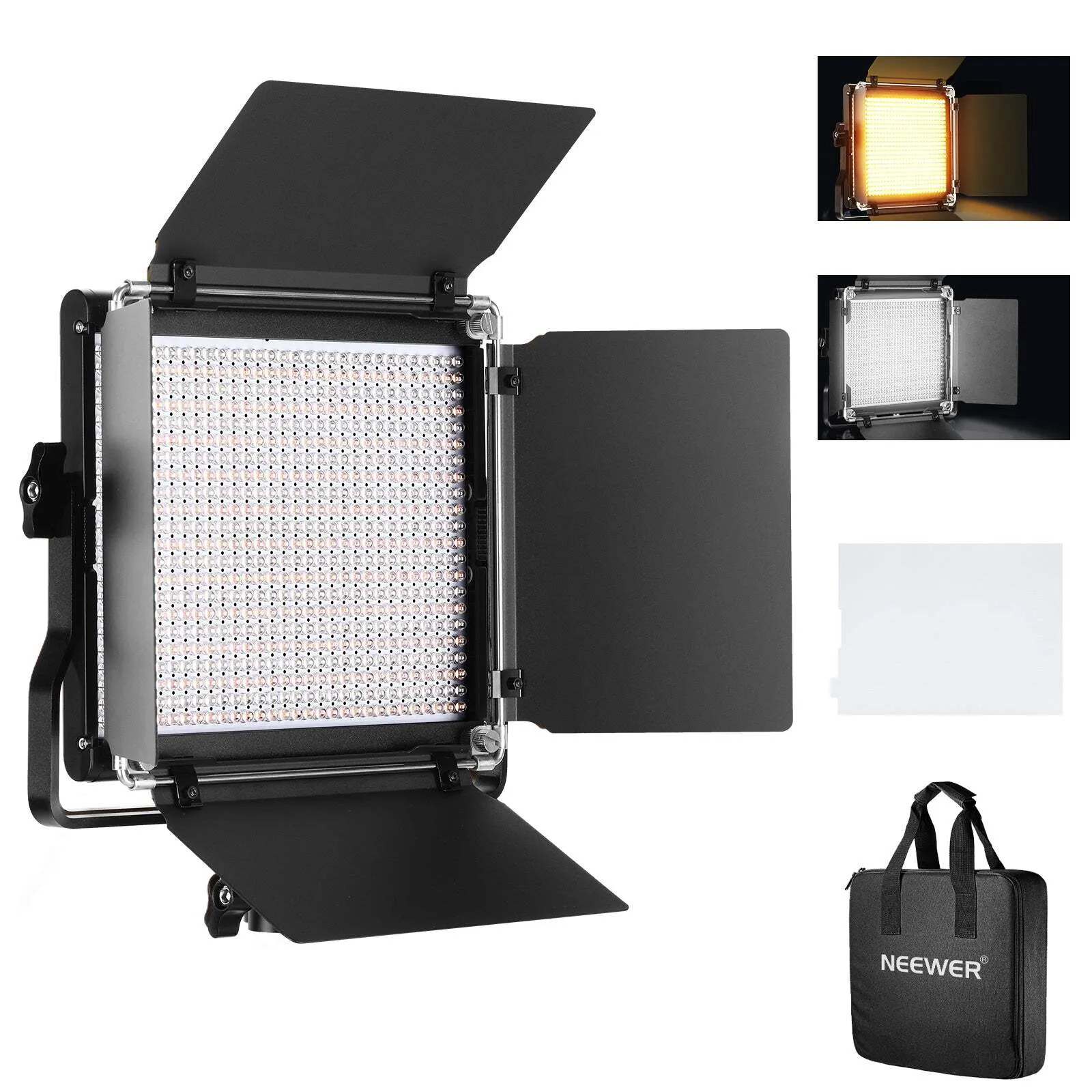 Neewer Bi-Color NL660 LED Video Light and Stand Kit