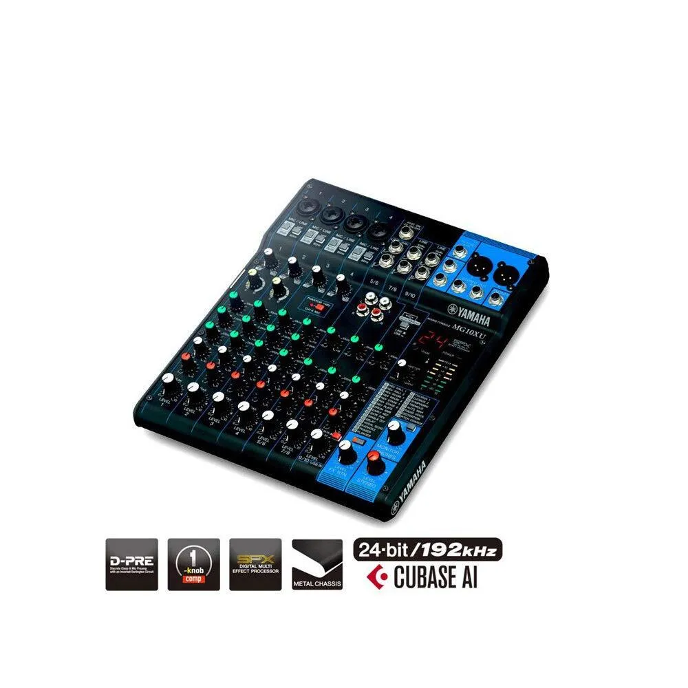 Yamaha MG10XU 10-channel Mixer 