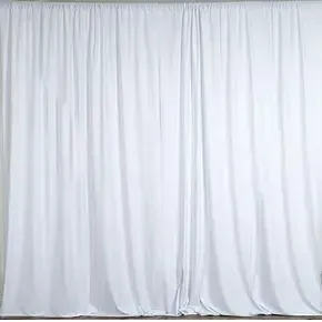 White Backdrop Curtain                                                                                                                                                                   