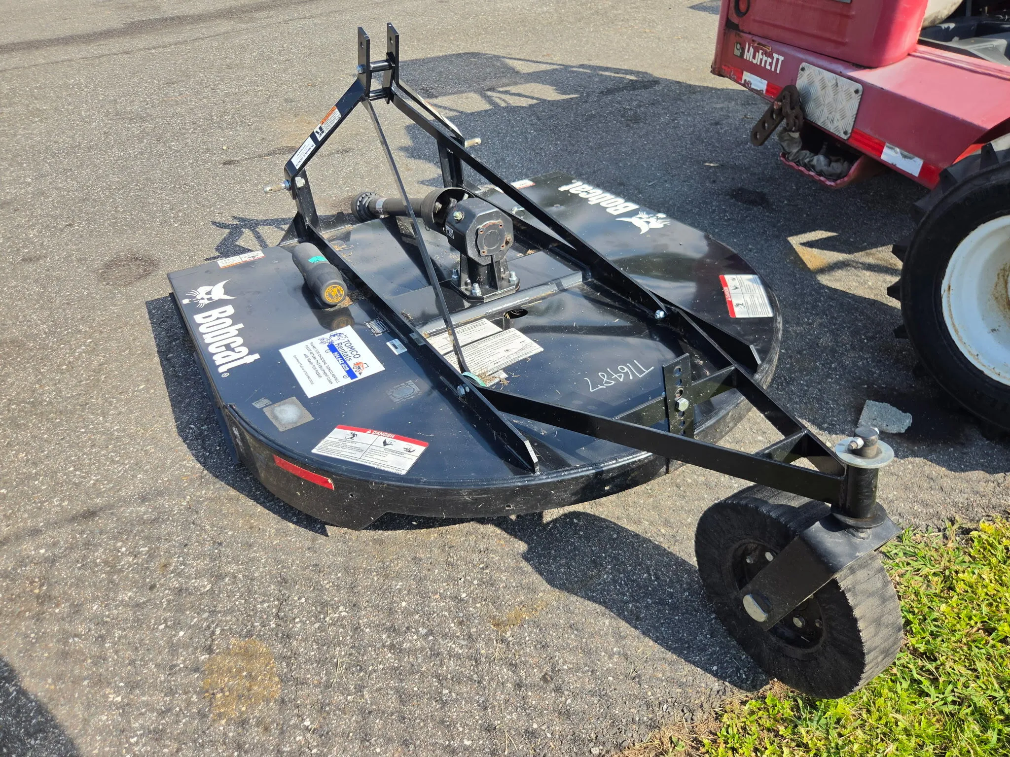 Bobcat Tractor Bush Hog 
