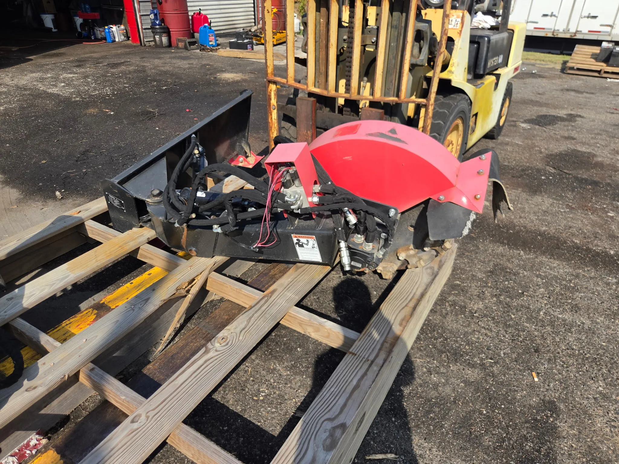Raytree Stump Grinder RMSG29 Skid Steer Stump Grinder Attachment