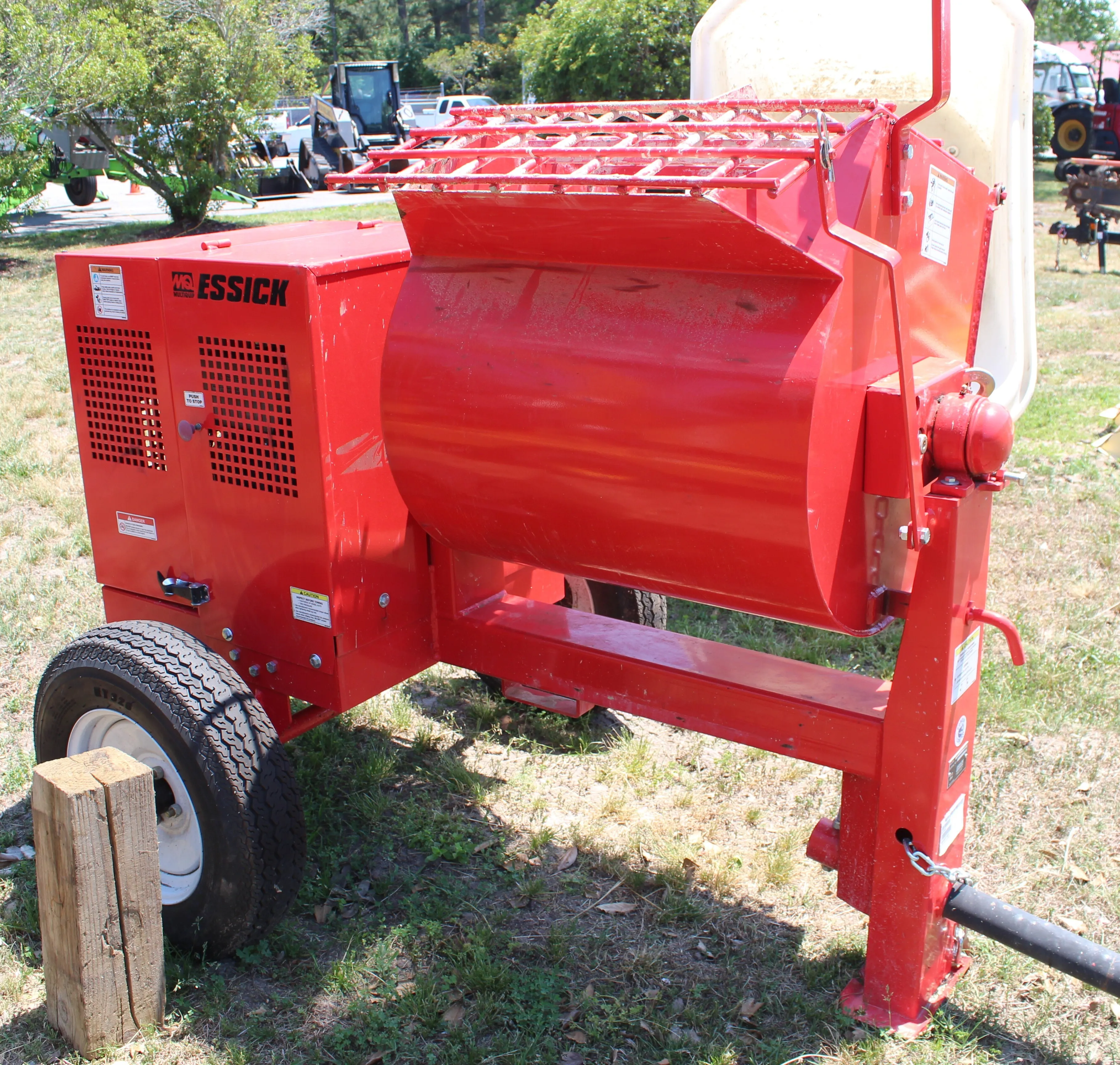 7 cu ft Mortar Mixer, Honda 8hp motor