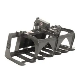 Mini Skid Steer Grapple Bucket Attachment