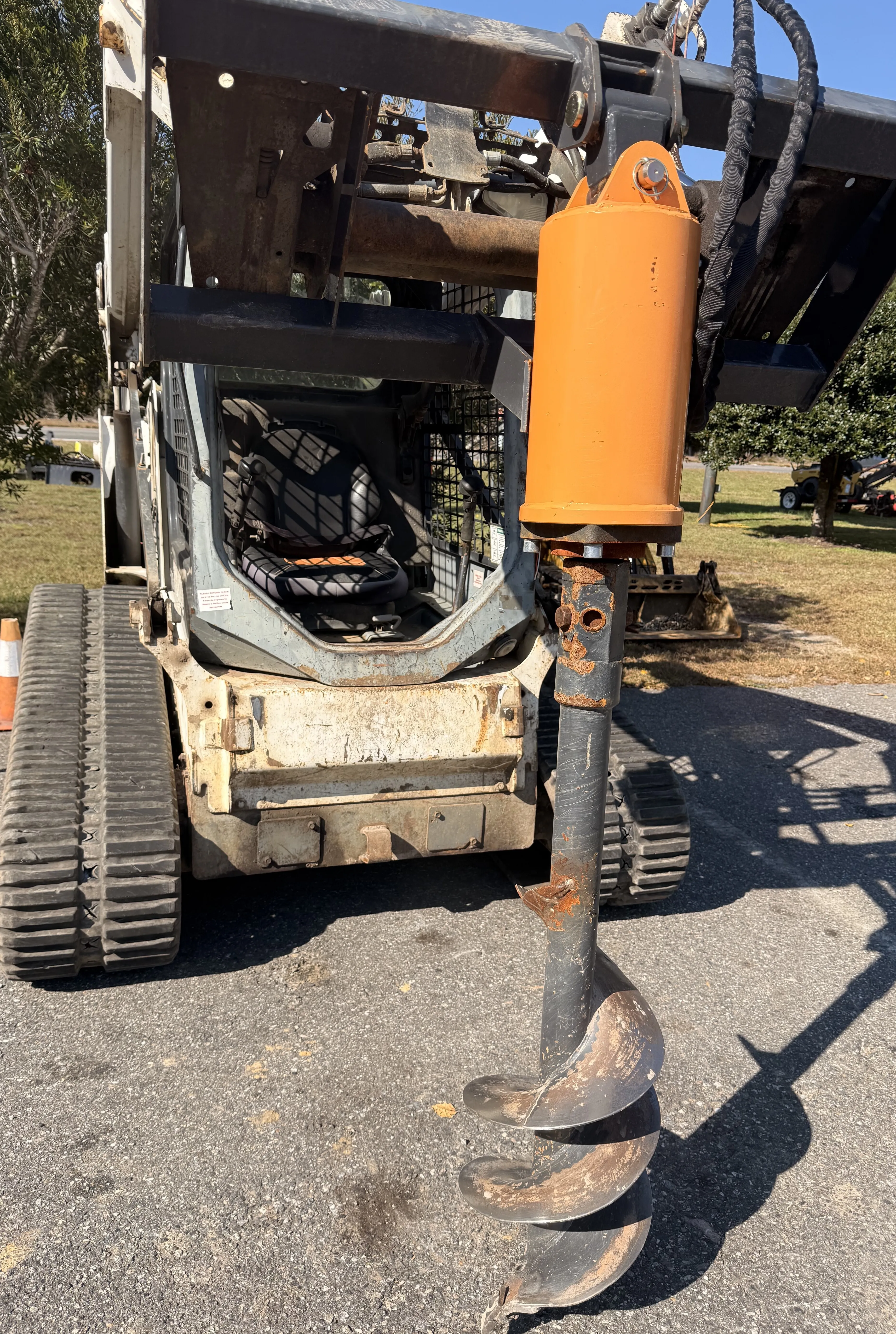 Skid Steer Auger Attachment