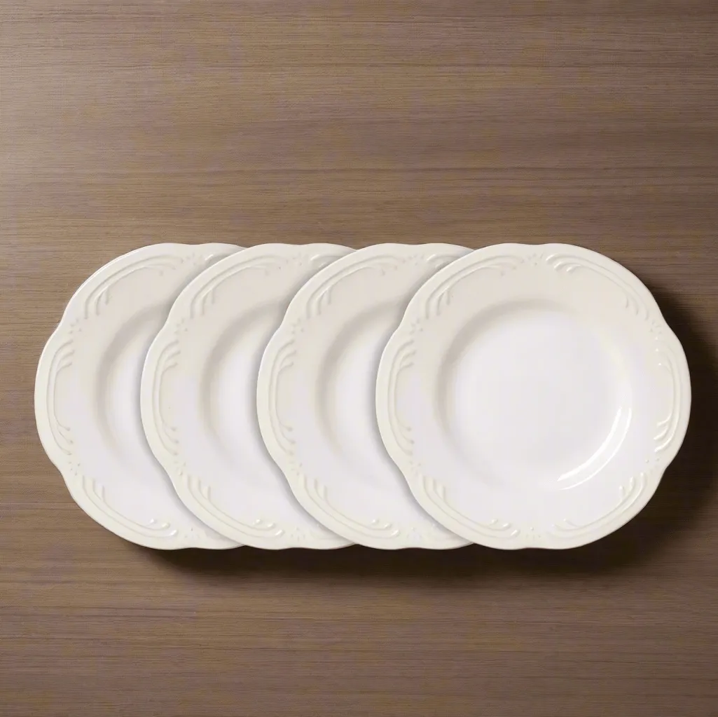 FLORAL DESSERT PLATES