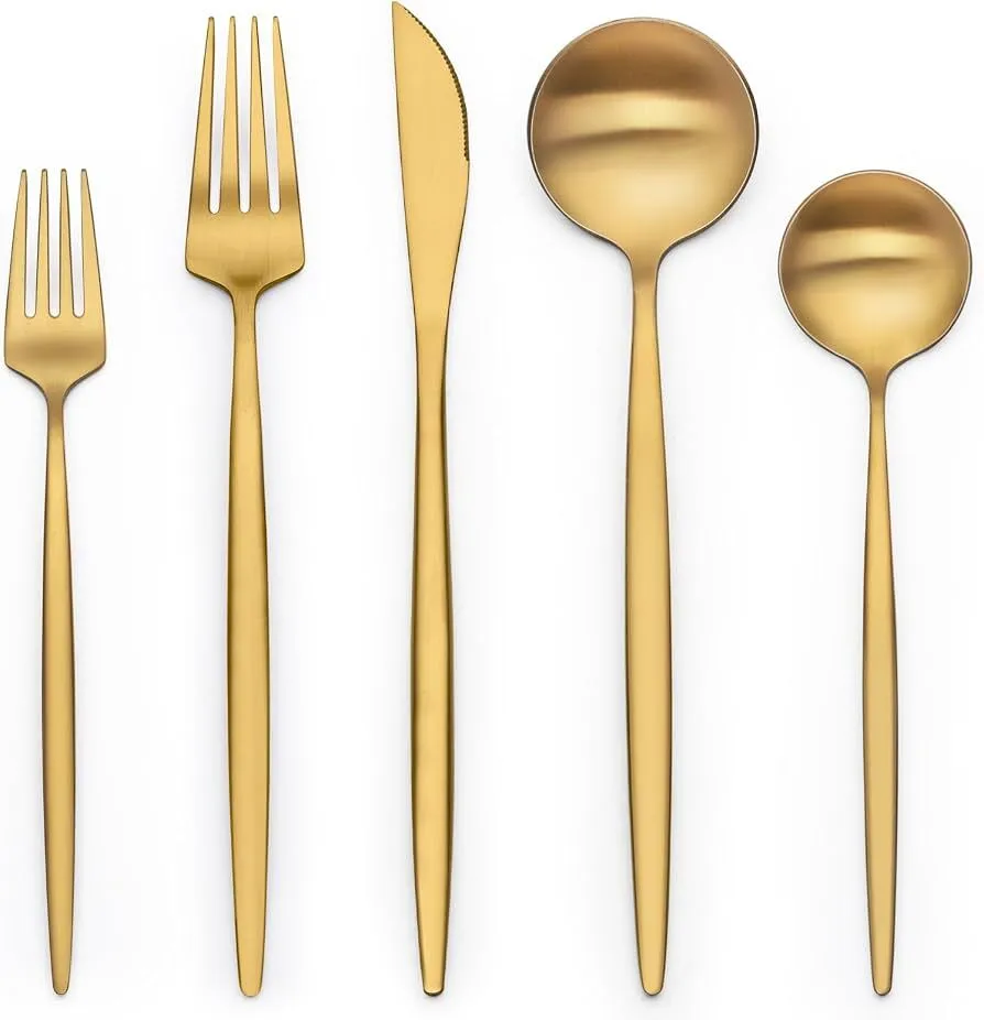 GOLD FLATWARE