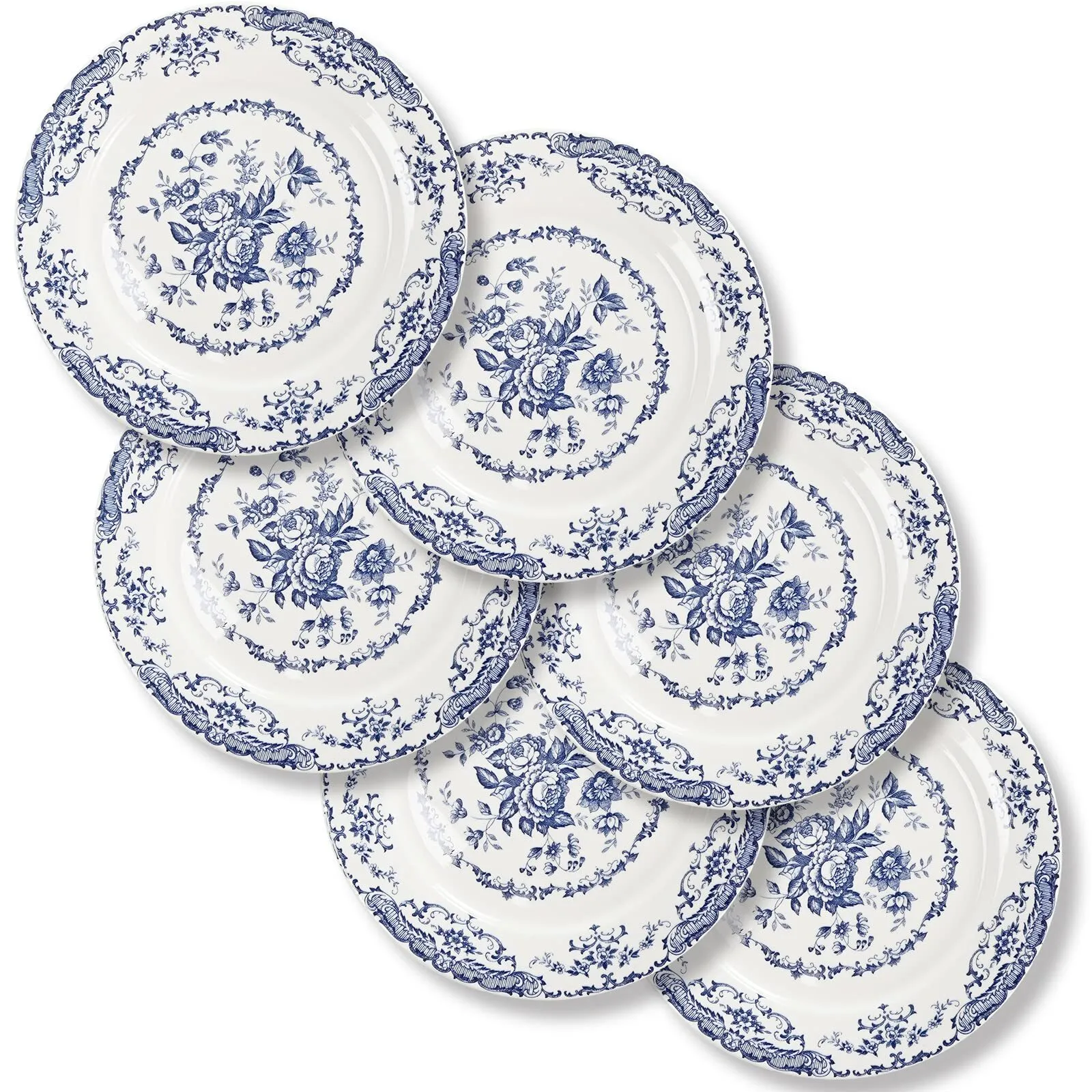 BLUE & WHITE PLATES