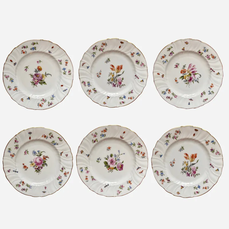 FLORAL PLATES