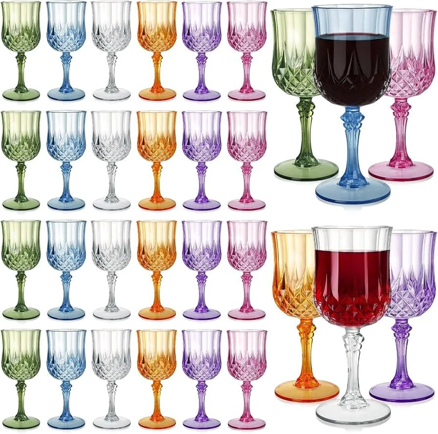 MIX & MATCH COLORFUL GOBLETS