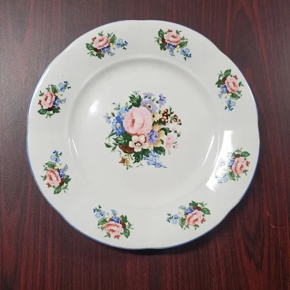 Tabletops Unlimited Victoria Floral Salad Plate
