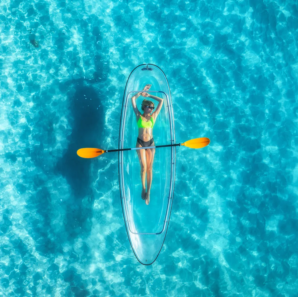 Clear Kayak