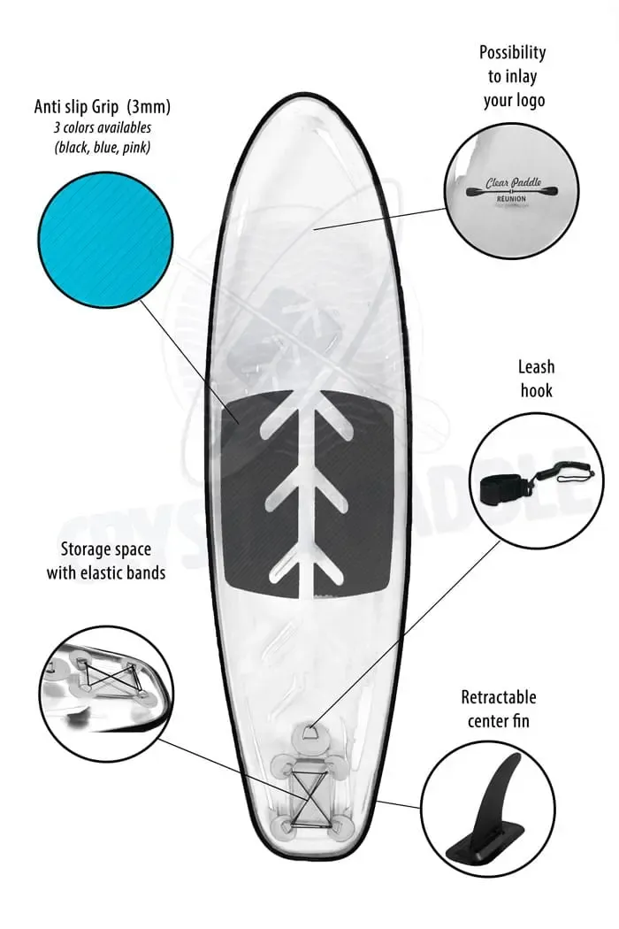 Stand Up Paddleboard (Clear)
