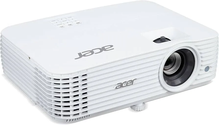 Acer Projecteur DLP H6815BD (4K UHD (3840 x 2160 Pixels), 4000 ANSI lumens, Contraste 10 000:1, Keystone, Haut-Parleur 3 W, HDMI (avec HDCP), Connexion Audio) Home Cinéma