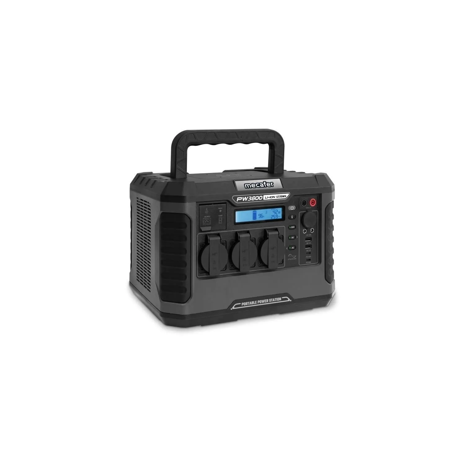 Station d'énergie MECAFER 3600W - PW3600