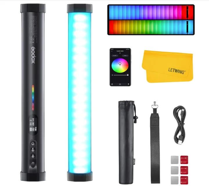 2 GODOX TL30 Tube lumineux RGB - Propriétaire Privé