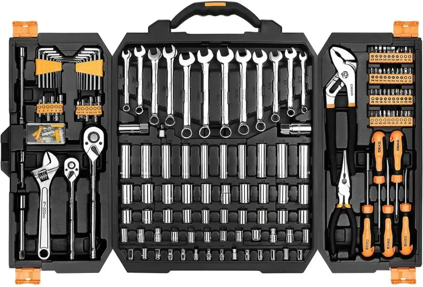 Malette à outils de réparation DEKO 192 pièces - Propriétaire Privé