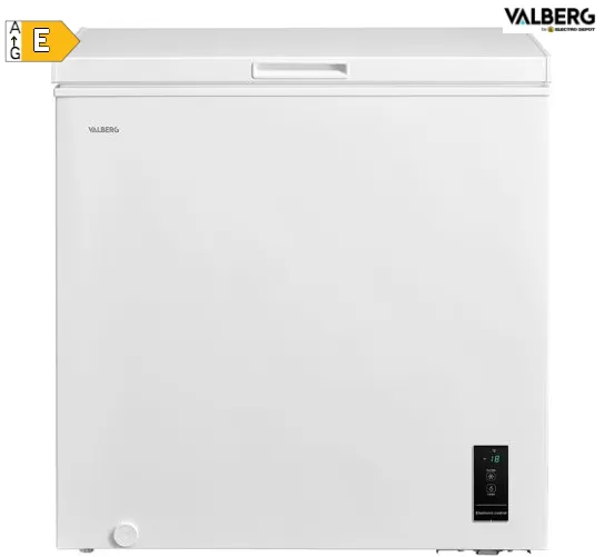 Congélateur coffre VALBERG CF 198L E W625C